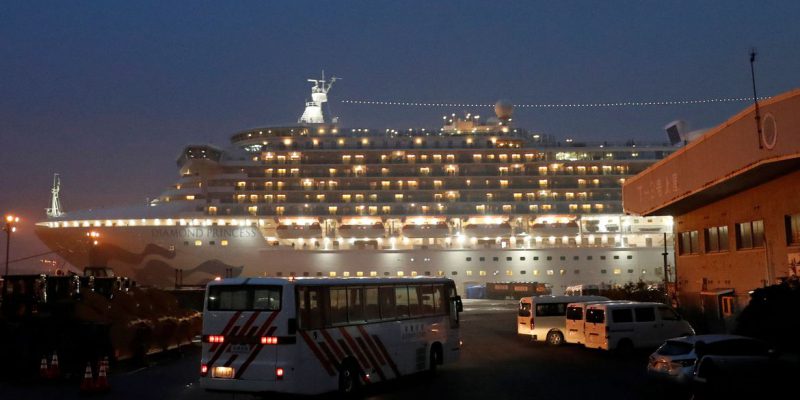 Dois passageiros do Diamond Princess morrem devido ao novo coronavírus