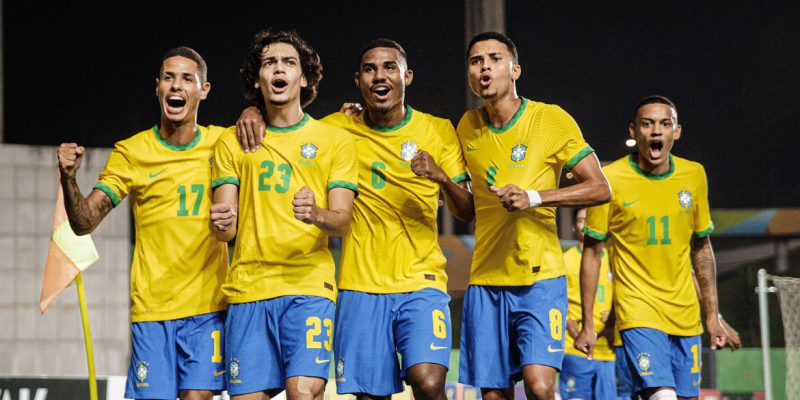 Brasil goleia Uruguai e fatura Torneio Sub-20 no Espírito Santo