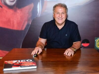 Cariacica vai receber Zico para uma noite de autógrafos do livro “A História de todos os gols de Zico”