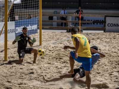 Brasil bate Uruguai na estreia da Copa América de beach soccer