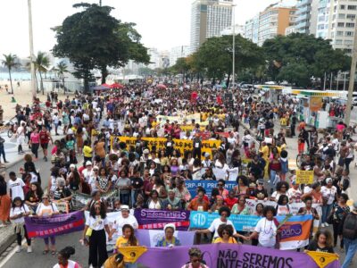 Marcha das Mulheres Negras toma conta de Copacabana