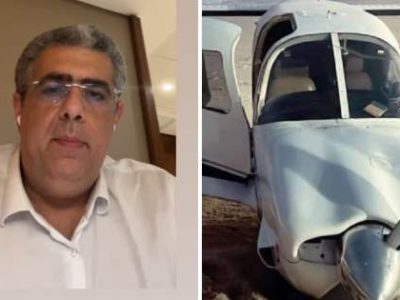 Presidente da OAB-ES detalha queda de avião: “Pensei em como quebrar a janela”