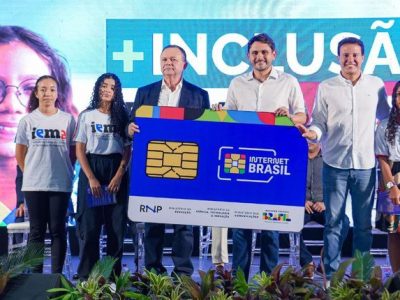 Programa Internet Brasil atingiu a marca de 159 mil chips entregues para estudantes em 2024