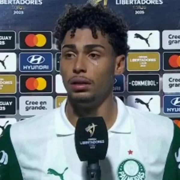 Luighi, do Palmeiras, é vítima de racismo, chora e cobra Conmebol: “Não fará nada?”