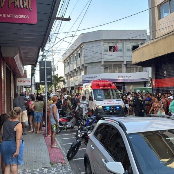 Vendedora é esfaqueada na Glória e suspeito é preso após o crime