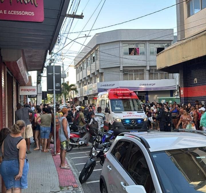 Vendedora é esfaqueada na Glória e suspeito é preso após o crime