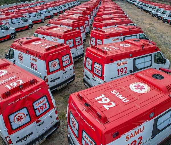 Governo Federal entrega 789 novas ambulâncias do Samu para 559 cidades